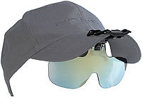 Speeron Ansteck-Sonnenbrille für Baseball-Caps, ideal für Brillenträger