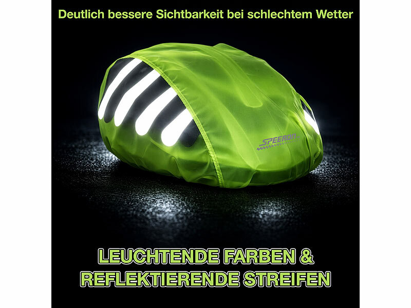 ; Fahrradhelm-Regenüberzug Fahrradhelm-Regenüberzug