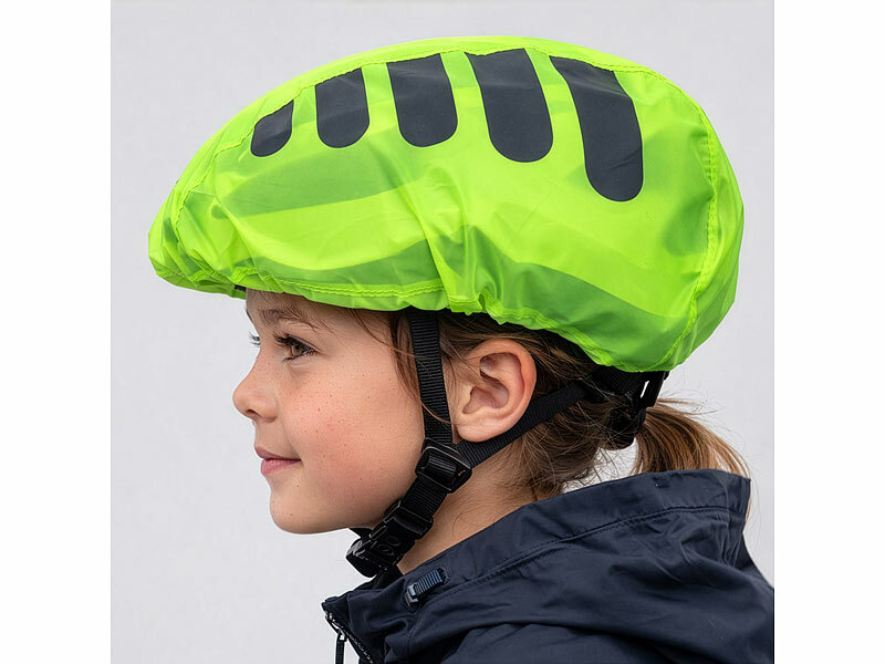 ; Fahrradhelm-Regenüberzug Fahrradhelm-Regenüberzug