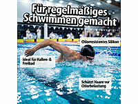; Wasserdichte Kinder-Badekappe mit UV-Schutz und Anti-Rutsch-Noppen Wasserdichte Kinder-Badekappe mit UV-Schutz und Anti-Rutsch-Noppen 