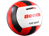Speeron Beachvolleyball, griffige Soft-Touch-Oberfläche, Kunstleder, 20,5 cm Ø; Fußbälle Fußbälle Fußbälle 