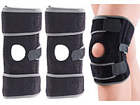Speeron 2er-Set Sport-Kniebandagen mit Patellaschoner und Gel-Kissen; Handgelenk-Bandagen mit Stabilisierungs-Schiene Handgelenk-Bandagen mit Stabilisierungs-Schiene Handgelenk-Bandagen mit Stabilisierungs-Schiene 