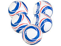 Speeron 5er-Set Trainings-Fußball aus Kunstleder, 22 cm Ø, Größe 5, 440 g; Waveboards Waveboards Waveboards 
